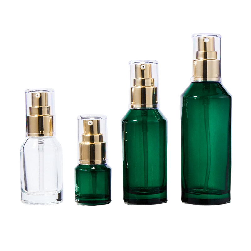 garrafas de vidro cosméticas de 15ml 30ml 50ml 100ml